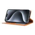 thumbnail image 2 of for iPhone 16 Plus Case Wallet, Business Design with Card Slot Photo Kickstand Magnetic Soft PU Leather Flip Fold Case for iPhone 16 Plus Wallet Case, Brown, 2 of 6