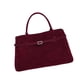 thumbnail image 2 of Bolsa de gamuza para mujeres Bolsos de mano de moda Burgunfy, 2 of 8