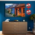 thumbnail image 4 of CRAFTHROU 12 Pcs Panneau d'Affichage Mural Photo Hexagonal en Feutre Rouge pour Salles de Classe, 4 of 6