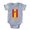 Heather Grey, variant on CafePress - Spain_B - Cute Infant Baby Football Bodysuit