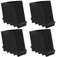 thumbnail image 1 of Miangastore 4pcs Step Ladder Feet Covers Versatile Ladder Leg Covers Non-skid Ladder Pads, 1 of 8