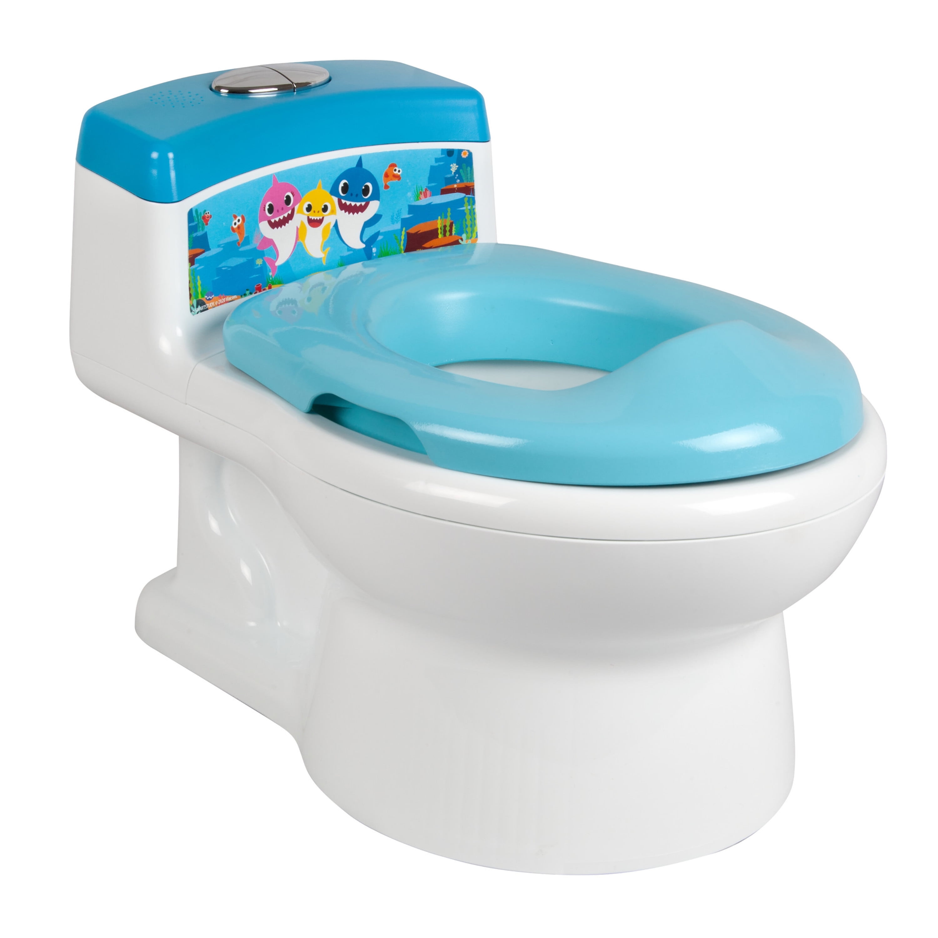 Bathroom Toddler Toilet Trainer Baby Potty Training Seat Toilet Chair Infant Sea 
