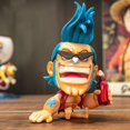 thumbnail image 3 of Q Version One Piece Luffy Usopp Nami Robin Chopper Sanji Brooke Ace Anime Hand-made PVC Figure Toys Model Doll, 3 of 7