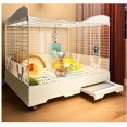 thumbnail image 3 of Cozy Outdoor Pet Rabbit Cage Discover the Ideal Home Rabbit Villa & Plush Rabbit Nest for Joyful Rabbits, 3 of 4