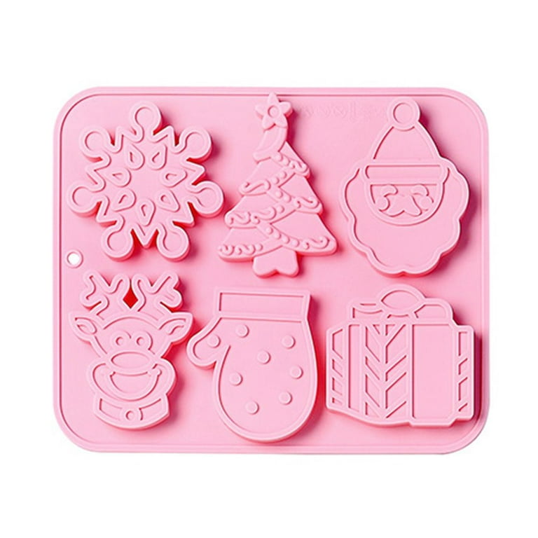 2pcs Silicone 6 Grid Square Silicone Molds soap molds silicone shapes  baking