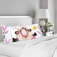 thumbnail image 2 of ABPHOTO Sheep Body Pillow Covers Pillowcase Throw Pillows 20x60 inch, 2 of 2