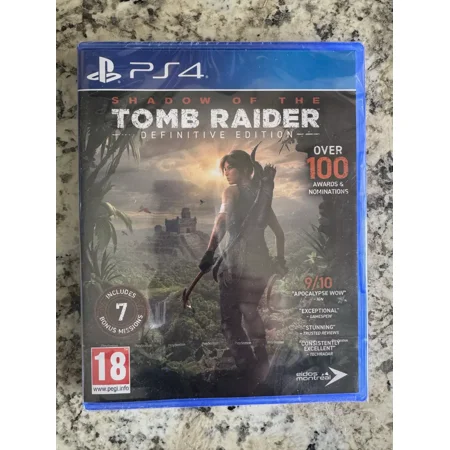 Shadow of Tomb Raider Definitive Edition PS4 Brand New Factory Sealed