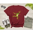 thumbnail image 3 of Funny Cute Green Dancing Frog Toad Cartoon for Women Men T-Shirt Frog Lover Gift T Shirt for Men Women Kids Boys Girls Graphic Tshirt, 3 of 8
