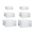 thumbnail image 2 of tamizeot Acrylic Cube Display Box Riser Buffet Riser for Catering Action Figures Cake 6 piece set, 2 of 4