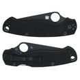 thumbnail image 3 of Spyderco Para Military 2 Black G-10 Black Blade PlainEdge Folding Knife, 3 of 4