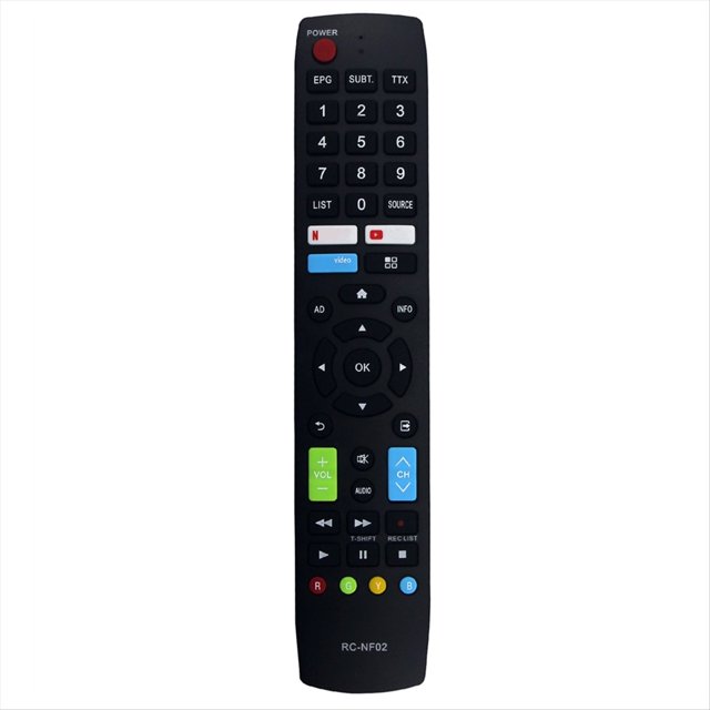 RC-NF02 Mando una Distancia para Aconatic Smart TV 32HS534AN 40HS534AN