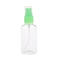thumbnail image 4 of Botella pulverizadora portátil recargable de plástico para perfume y maquillaje, transparente, vacía, atomizadores cosméticos, botellas de PET con bomba, 100 ml (color aleatorio), 4 of 8