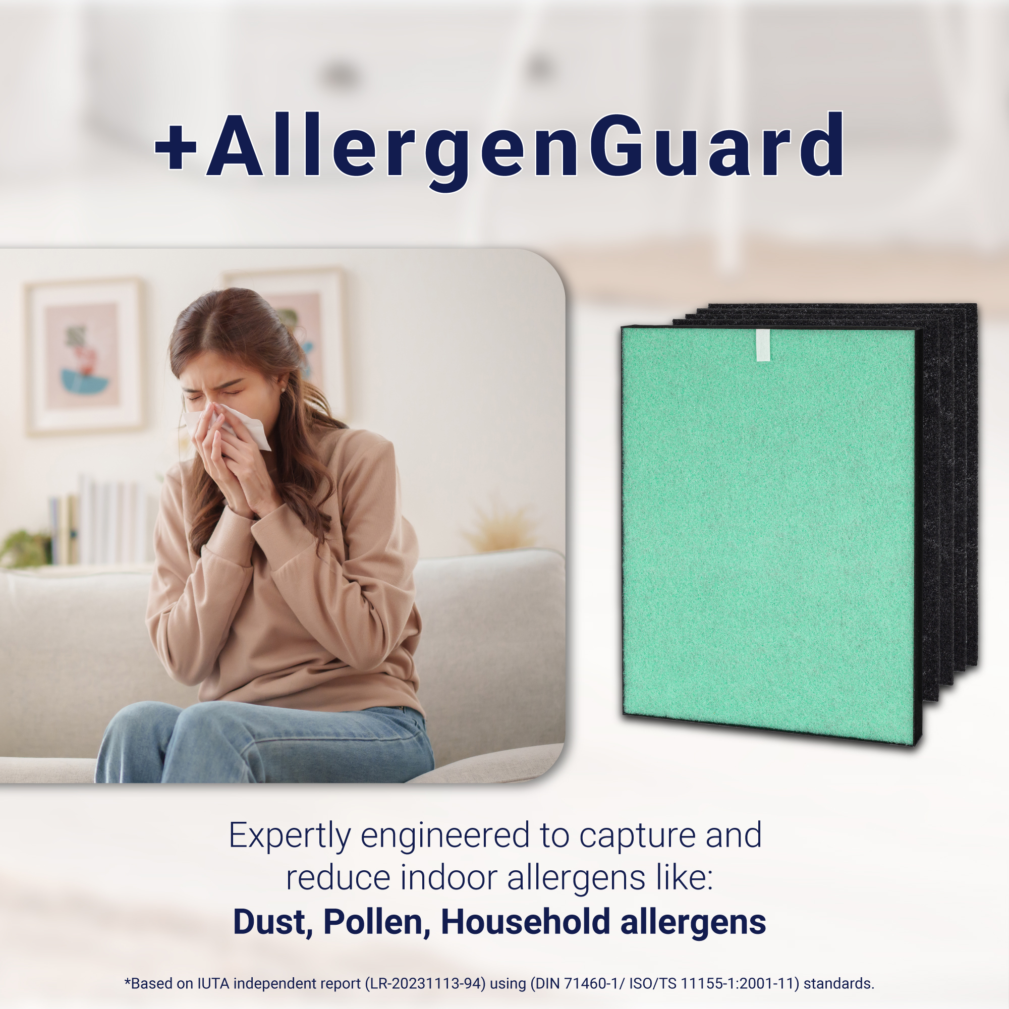 Genuine Winix Filter A +AllergenGuard for C535, 5300-2, P300,5300
