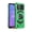 Green, variant on For Motorola Moto G Play 2024 Hybrid Magnetic Car Mount with Ring Kickstand Stand Holder Dual Layer Armor Protective [Military Grade] Phone Case Cover by Xpression - Green