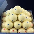 thumbnail image 2 of Blue 6 Dot - Spot Pool - Billiard Practice Training Cue Ball 6 Oz - 2 1/4", 2 of 5