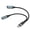 2 Type C Female, variant on Two USB C Port Expansion Adapters OTGs Hubs For Laptop Smartphone Supports 480Mbps Transfer 1.5A Charging