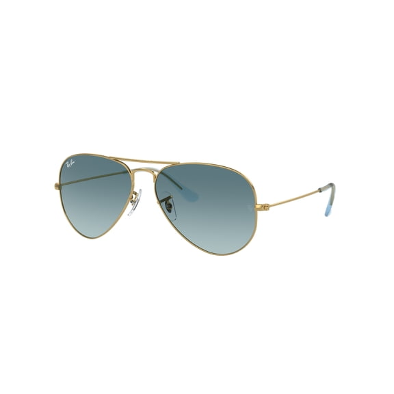 Sunglasses Ray-Ban RB 3025 001/3M Aviator Large Metal Gold Blue