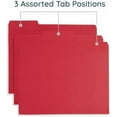 thumbnail image 5 of 100  Colored File Folders Letter Size with 1/3 Cut Tabs, Assorted Colored Folders, Durable 11pt Paper, Colorful File Folders for Files, Multi Color File Folders, Reinforced Tabs, 5 of 9
