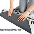 thumbnail image 3 of French Bulldog Footprint Hot Yoga Mat Towel Non Slip for Hot Yoga - Quick-Drying Yoga Mat Cover with 4 Corner Pockets with Travel Bag - Hot Yoga Towel Non Slip Grip Moisture Wicking Sweat 70"x26", 3 of 6