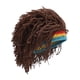 thumbnail image 4 of Gorro de con peluca, gorro divertido para fiestas temáticas, festivales, fiestas de disfraces, espectáculos de anime marrón, 4 of 8