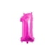 thumbnail image 1 of 16 pulgadas Tamaño grande Oro Plata Rosa Oro Número Globo Cumpleaños Decoraciones para fiestas de bodas Globos de aluminio Niño Niño Juguete Kits de decoración para fiestas Rosa roja uno Billuyoard HA002665-81, 1 of 6