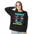 thumbnail image 2 of Back to School Pitbull Goodbye Kindergarten Hello 1st Grade Sweatshirt Unisex Merch Terrier Dog Lover - 02011, 2 of 6
