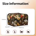 thumbnail image 3 of Cauagu Elegant Still Life Roses for 4 Slice Toaster Cover (11.4''×7.9''×7.5'') Bread Machine Cover Toaster Protector Kitchen Appliance Dust Cover, 3 of 7
