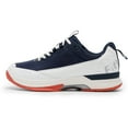 thumbnail image 2 of FitVille Extra Wide Men's Tennis Shoes Walking Shoes Blue and White Size 9 X-Wide, 2 of 8