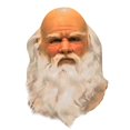 thumbnail image 1 of Funny Santa Claus Full Mask Super Soft Santa Face Mask Wig Beard Costume Dress Up Christmas Party Carnival Mask, 1 of 2
