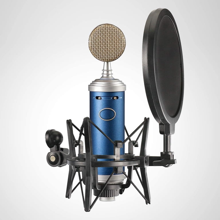 Bluebird マイク・スタンド SUNMON Shock Mount with Pop Filter Windscreens for Bluebird SL Mic