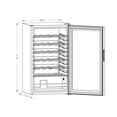 thumbnail image 6 of 34 Bottle High Life Freestanding Wine Refrigerator, 6 of 7