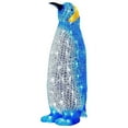 thumbnail image 2 of Uuiauoio LED Penguin Outdoor Christmas Decorations with Glitter and Battery Lights for Garden Patio Party Festive Holiday Yard Decor, 2 of 6