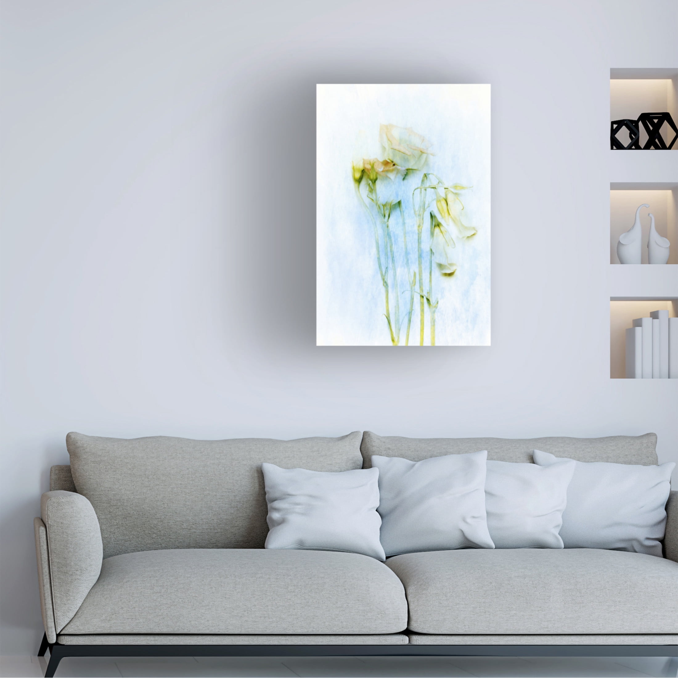 Canvas Wall Art - Delphine Devos 'The Unconscious Beauties' Wall Art for Living Room, Bedroom, or Office Décor by Trademark Fine Art - 30 x 47 Inches