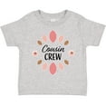 thumbnail image 3 of Inktastic Cousin Crew with Pink Flowers Girls Toddler T-Shirt, 3 of 5