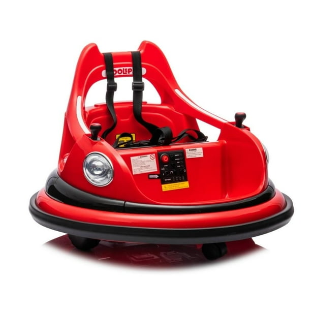 Montable eléctrico INJUSA Ride on Bumper Car Rojo 12V con RC