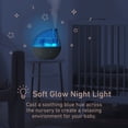 thumbnail image 4 of Pure Enrichment PureBaby Ultrasonic Cool Mist Humidifier & Soft Glow Night Light, Whisper-Quiet and Ideal for Baby Nurseries & Kids Bedrooms to Relieve Congestion, Colds, & Coughs (Whisper Green), 4 of 8