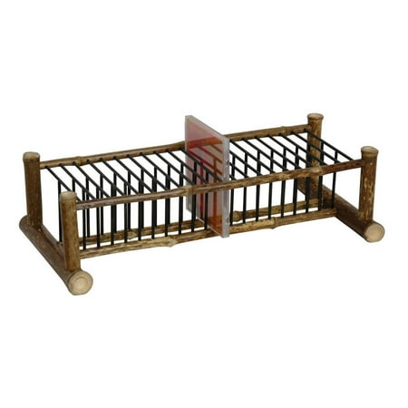 18 In Wide Japanese Bamboo Horizontal Cd Dvd Rack Walmart Com