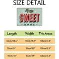 thumbnail image 2 of SKYSONIC Doormat Vintage Home Sweet Home Sign Lightweight Non Slip Indoor Outdoor Entryway Rugs Floor Mat for Bathroom Kitchen Entrance 31x20in, 2 of 6