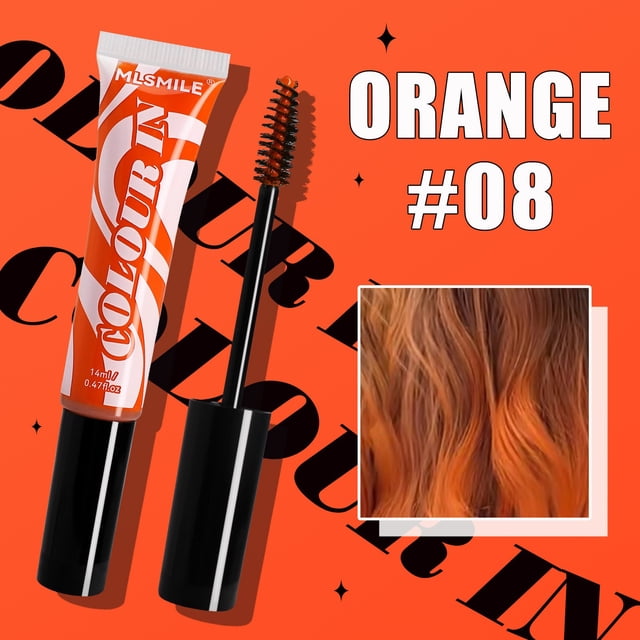 Xihbxyly Palillo Desechable para El Cabello, Varita de Color Vibrante, Solución para Reflejos Temporales, Accesorio para El Cabello, Cambio de Color Fácil, Estilo de Moda, Fórmula No Dañina
