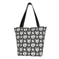thumbnail image 2 of Kdxio Husky Women Reusable Grocery Bags Foldable Ripstop,Reusable Shopping Bags for Shopping,Gym,Gift, 2 of 8