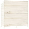 thumbnail image 6 of vidaXL Garden Shed White 40.2" x 20.5"x 44.1" Solid Wood Fir, 6 of 7