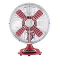 thumbnail image 5 of Better Homes & Gardens 8" 3-Speed Red Retro Metal Tiltable-Head Oscillating New Table Fan, 5 of 8