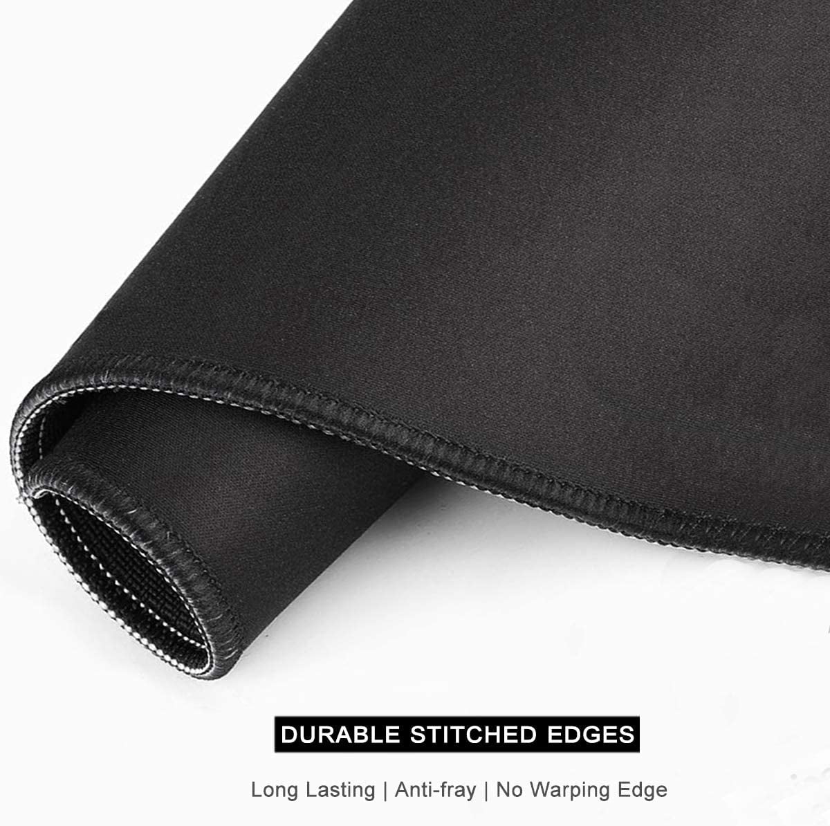 Desk Mat, Ultra Large Mouse Pad, XXL Gaming Mousepad, Pretty Desk Pad, Big Extended Full Size Desktop Desk Matt for Keyboard, Laptop & Computer, 35.5 x 15.7 in, Green Marble