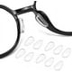 thumbnail image 1 of 5 pares de almohadillas para gafas (blancas), pinzas adhesivas antideslizantes para la nariz con bolsas de aire, gafas de 3,2 mm de grosor, gafas de sol, gafas de lectura, 1 of 5