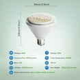 thumbnail image 6 of SANSI 24W LED Grow Light Bulb, BR30 Full Spectrum Indoor Plant Light, 120° Beam Angle, 4000K Daylight, 6 of 10