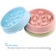 thumbnail image 5 of Comedero lento para perros, sin asfixia, comedero lento para detener la hinchazón, cuenco de agua para comida de perro con patrón divertido (juego de 2) azul BANYUO  Electrónica, 5 of 6