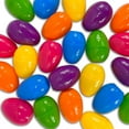 thumbnail image 3 of Easter Eggs 3” Large Plastic Eggs Empty And Fillable For Easter Egg Hunt, Halloween Party Favor, Bright Multicolored Eggs, 50 Pack, 3 of 3