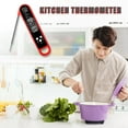 thumbnail image 2 of Magnetic Meat Thermometers 3S Fast Read Food Thermometers Folding Long Probe For Cooking Grilling Baking Milk Water, 2 of 8