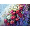 thumbnail image 2 of Whatmore, Nel 18x15 White Modern Wood Framed Museum Art Print Titled - The Fabulous Florist (detail), 2 of 4