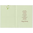 thumbnail image 2 of Designer Greetings Tall Gold Foil Vine on Light Green Birthday Card for Mother, 2 of 2
